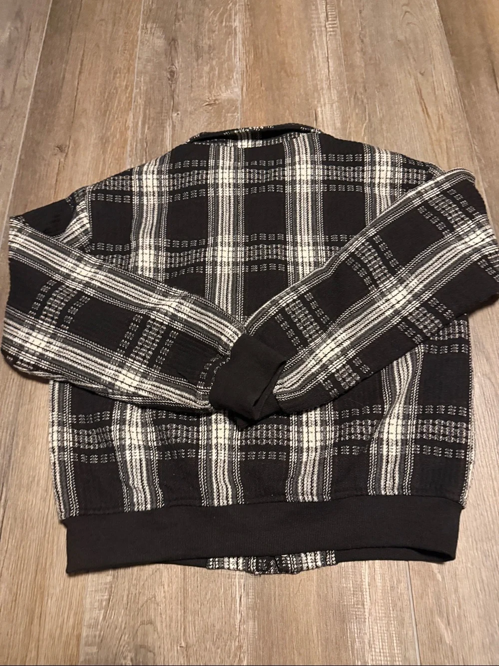 La Miel Black and Cream Jacket